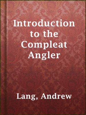 cover image of Introduction to the Compleat Angler